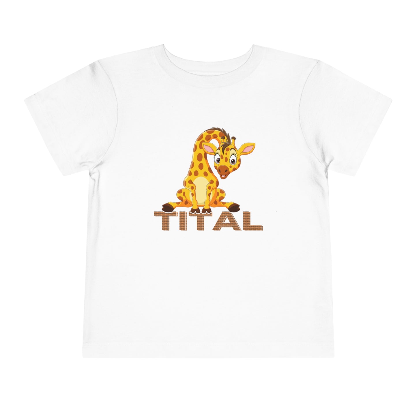 TITAL - Jerry the Giraffe Toddler Short Sleeve Tee