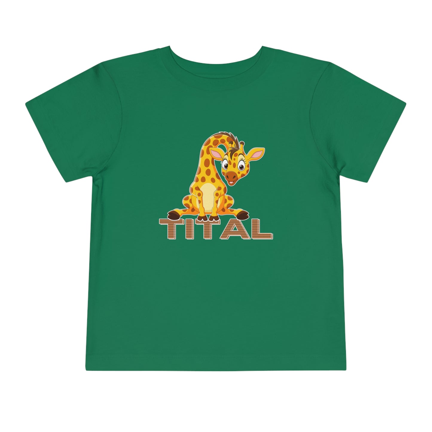 TITAL - Jerry the Giraffe Toddler Short Sleeve Tee