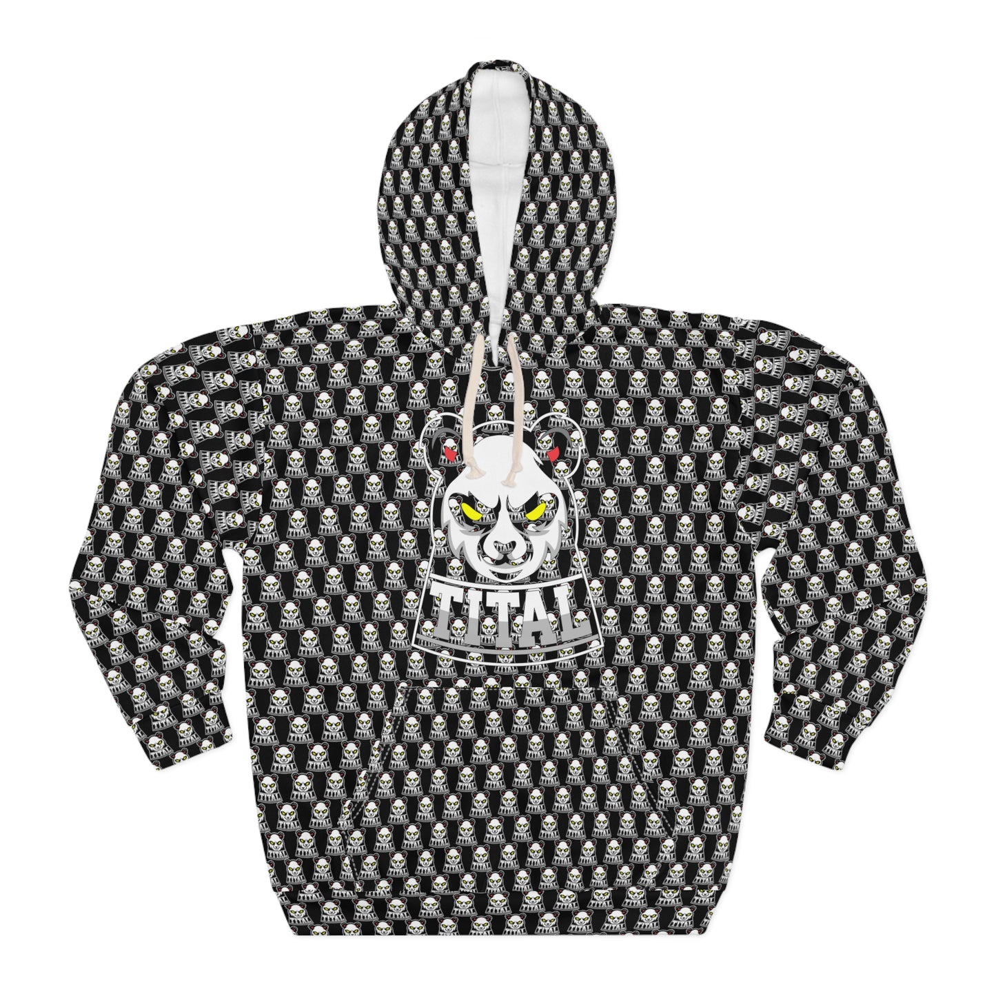 TITAL - Wave Stare Down AOP Unisex Pullover Hoodie