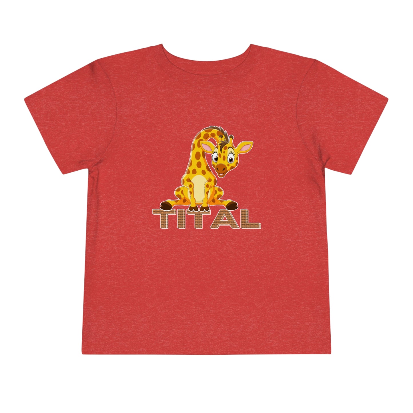 TITAL - Jerry the Giraffe Toddler Short Sleeve Tee