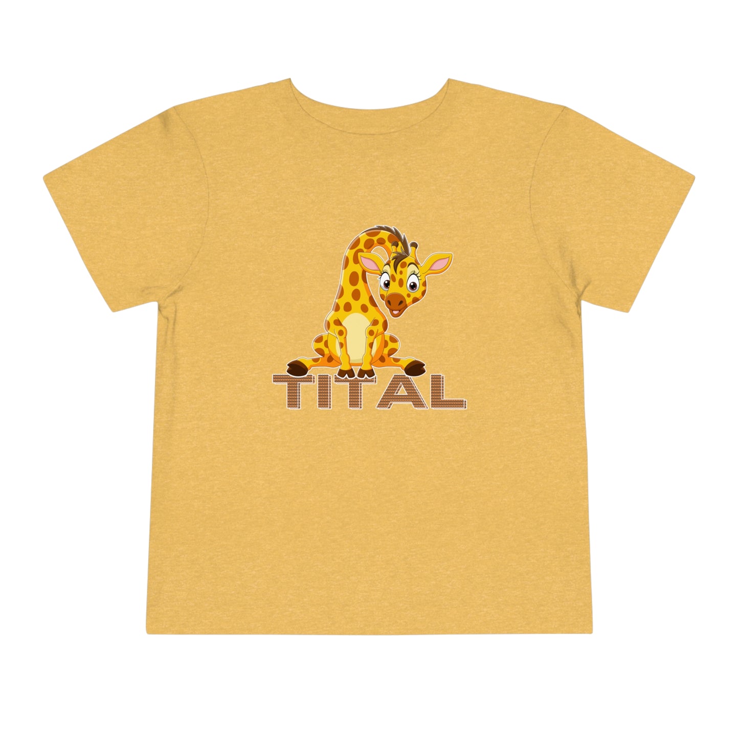 TITAL - Jerry the Giraffe Toddler Short Sleeve Tee