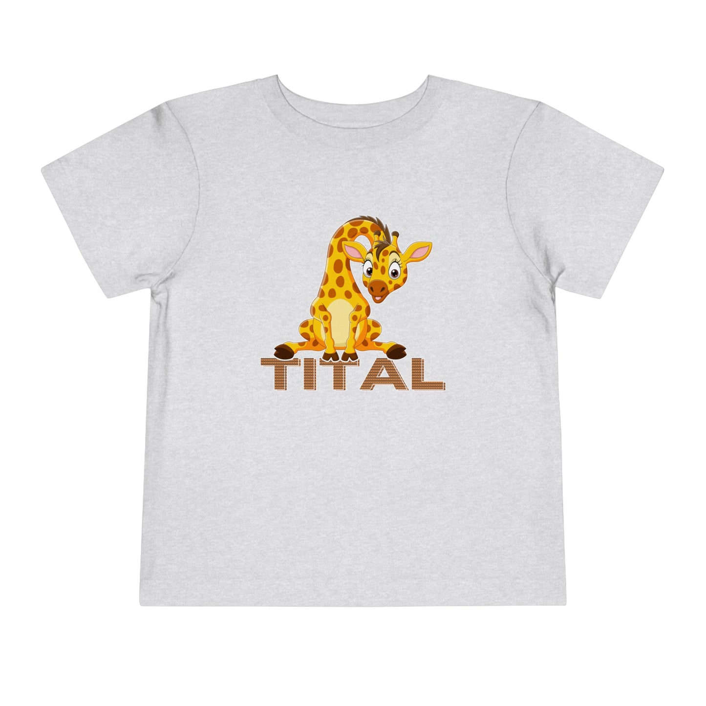 TITAL - Jerry the Giraffe Toddler Short Sleeve Tee