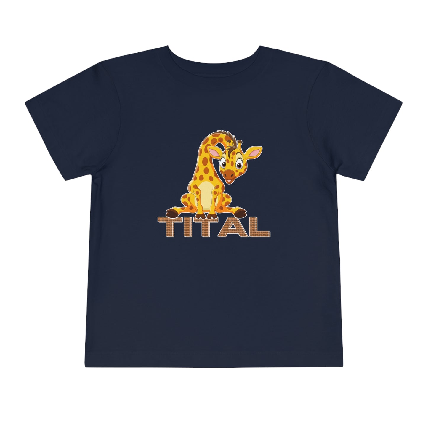 TITAL - Jerry the Giraffe Toddler Short Sleeve Tee