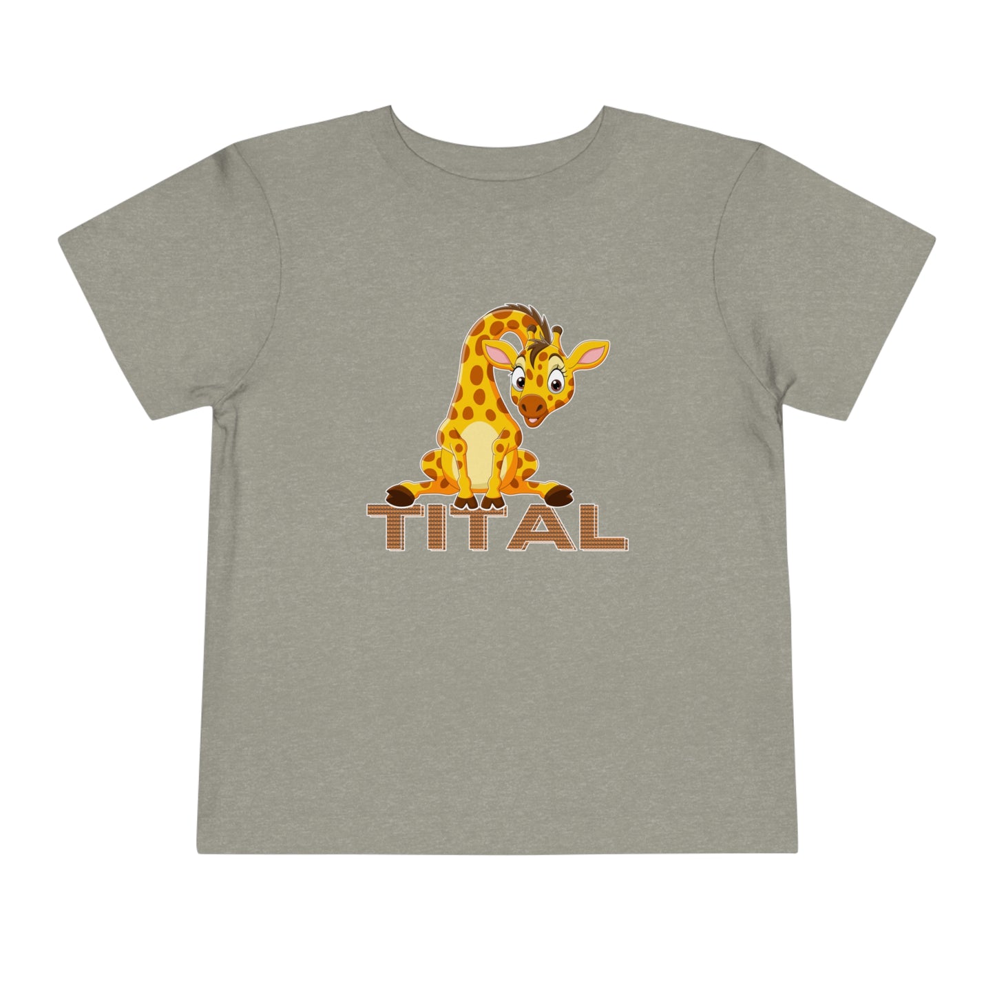 TITAL - Jerry the Giraffe Toddler Short Sleeve Tee