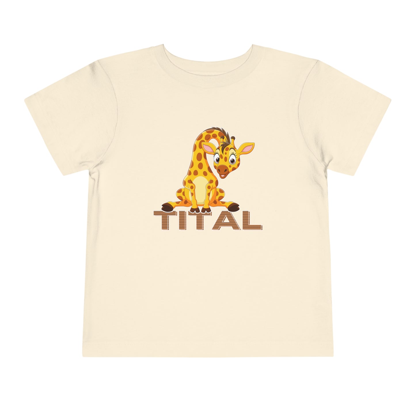 TITAL - Jerry the Giraffe Toddler Short Sleeve Tee