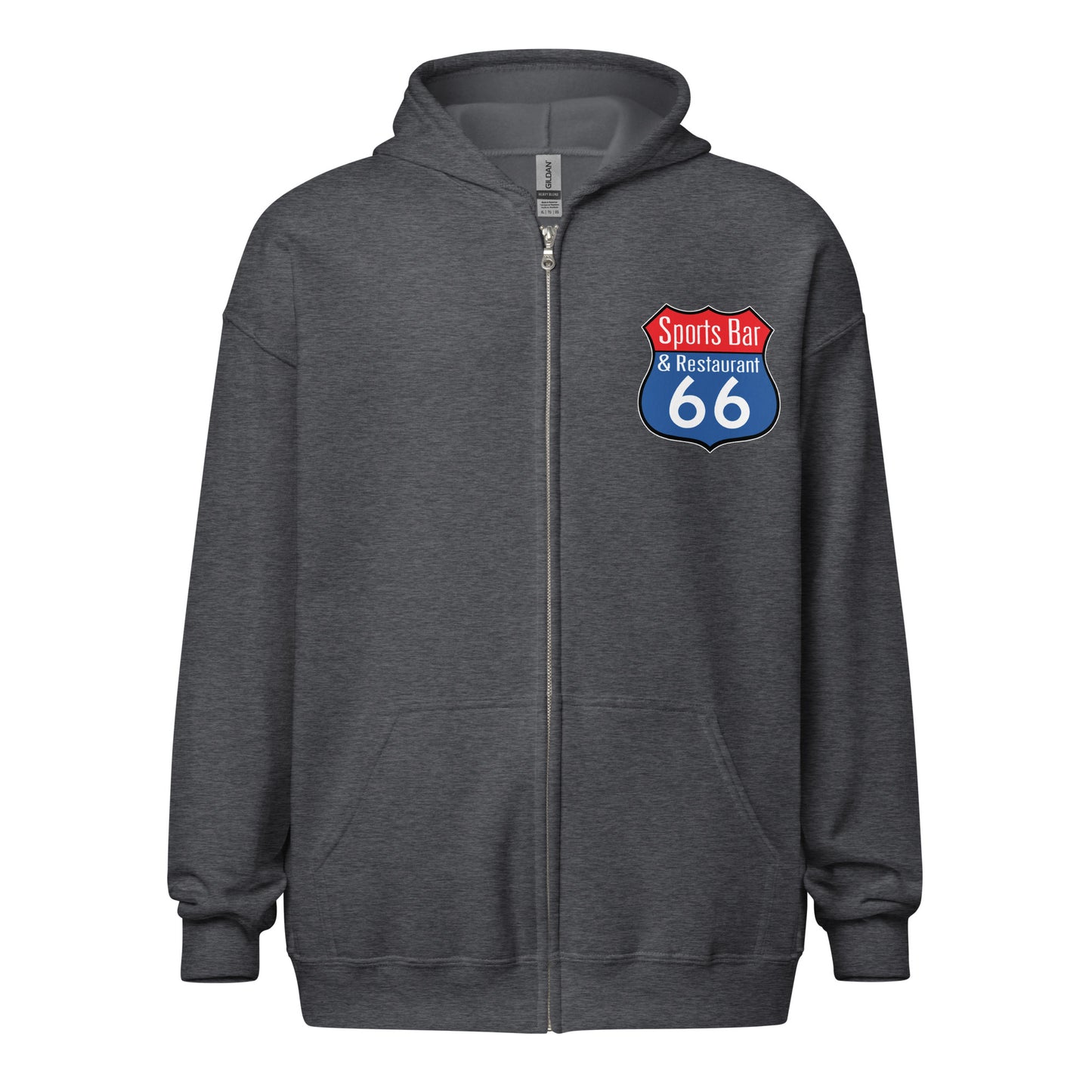 Sports 66 - Unisex Heavy Blend Zip Hoodie