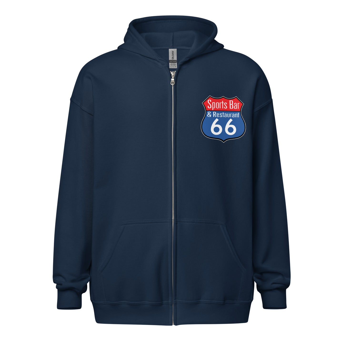 Sports 66 - Unisex Heavy Blend Zip Hoodie