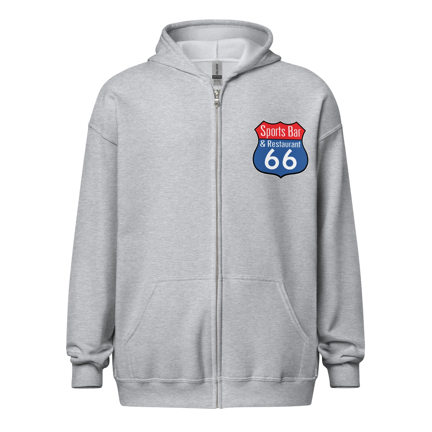 Sports 66 - Unisex Heavy Blend Zip Hoodie