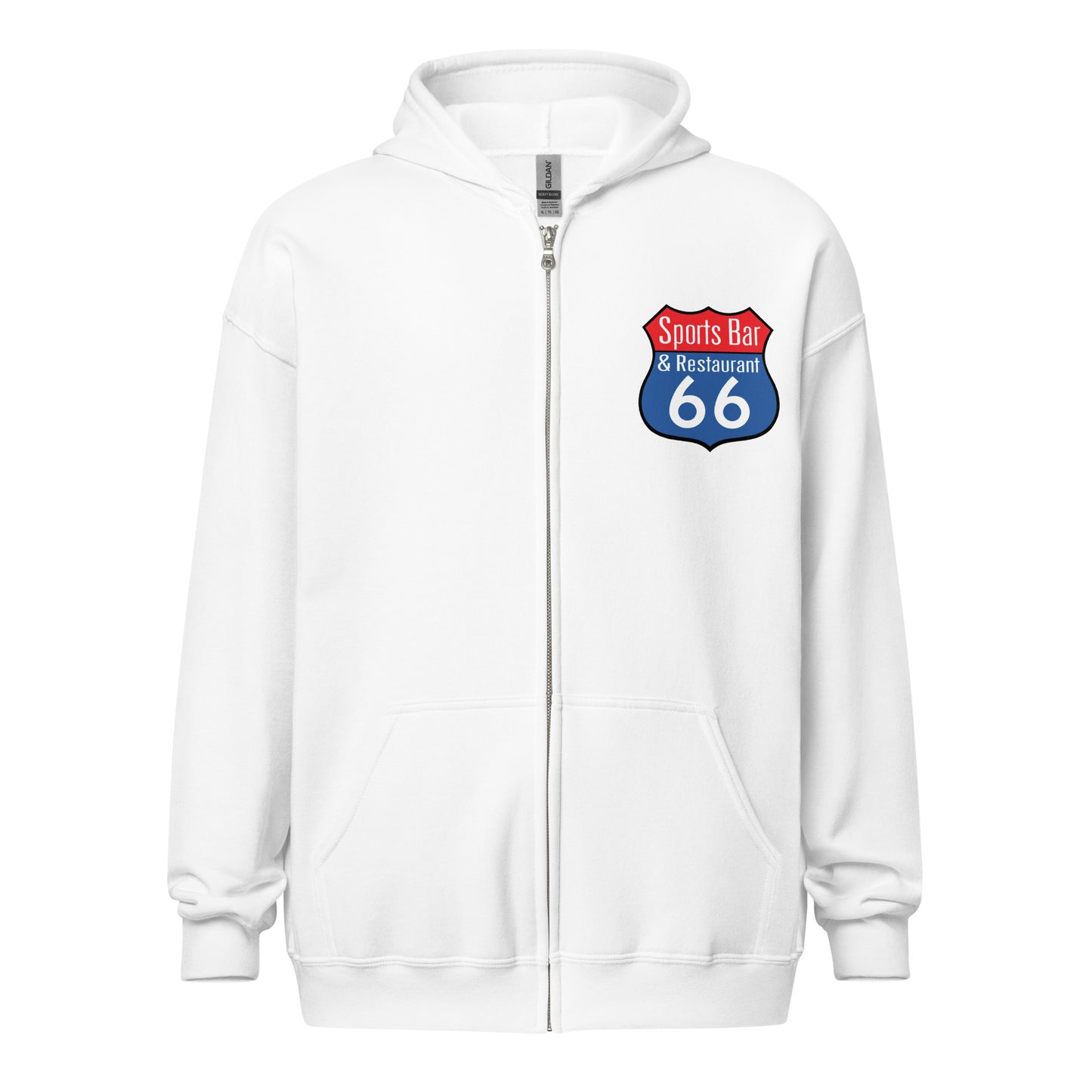 Sports 66 - Unisex Heavy Blend Zip Hoodie