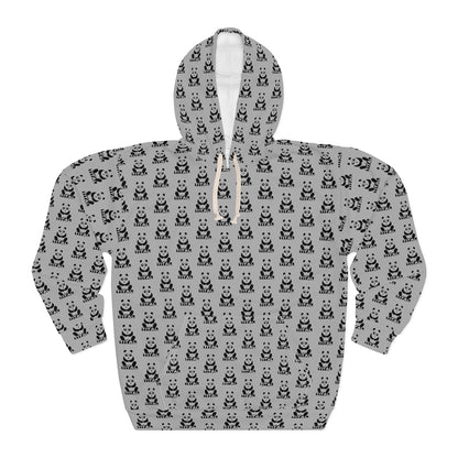 TITAL - Panda Craze AOP Unisex Pullover Hoodie