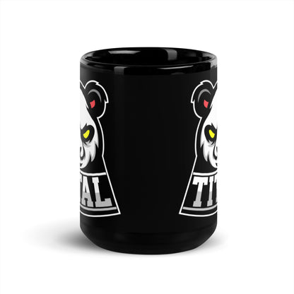 TITAL - Stare Down Black Glossy Mug