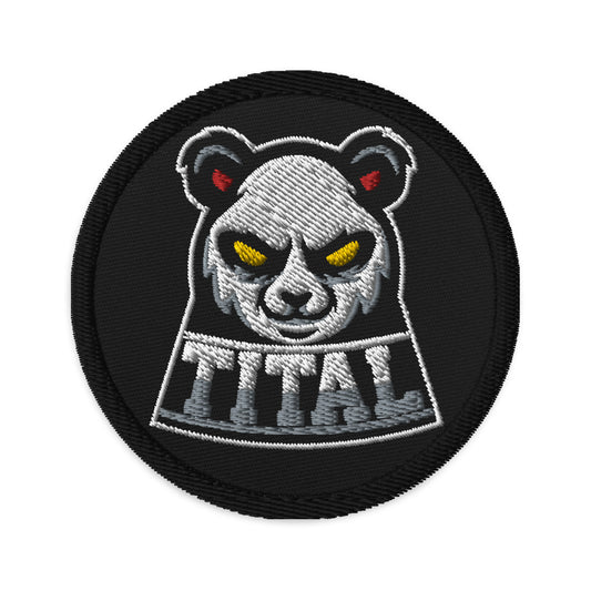 TITAL - Stare Down Embroidered Patches