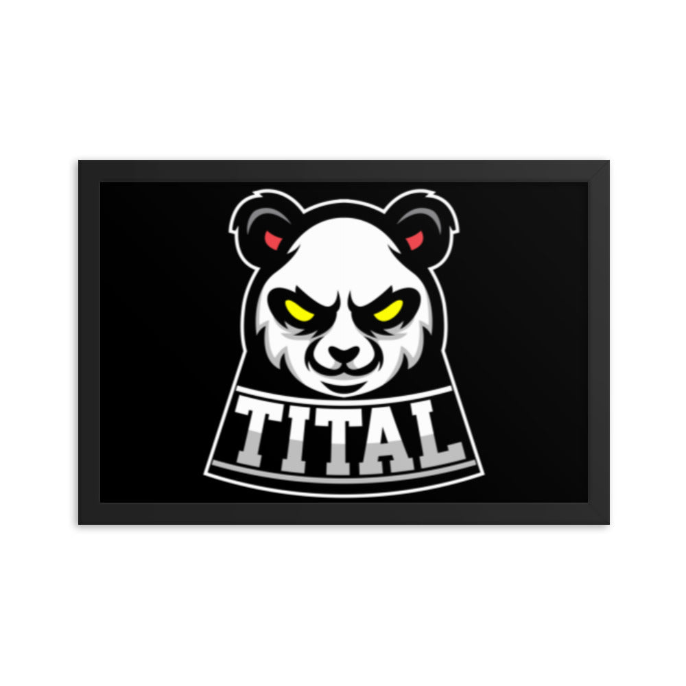 TITAL - Stare Down Framed Poster