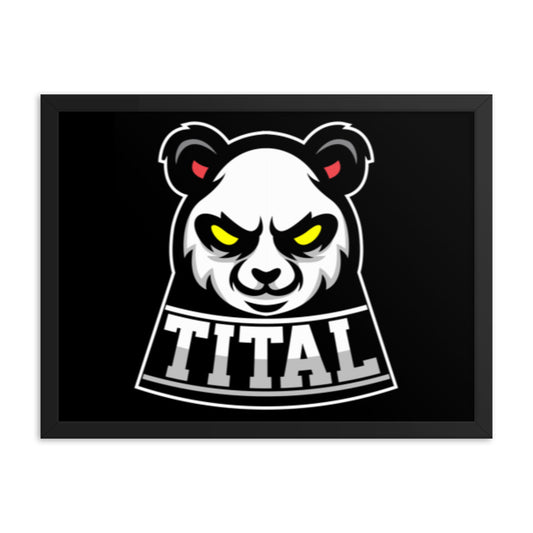 TITAL - Stare Down Framed Poster