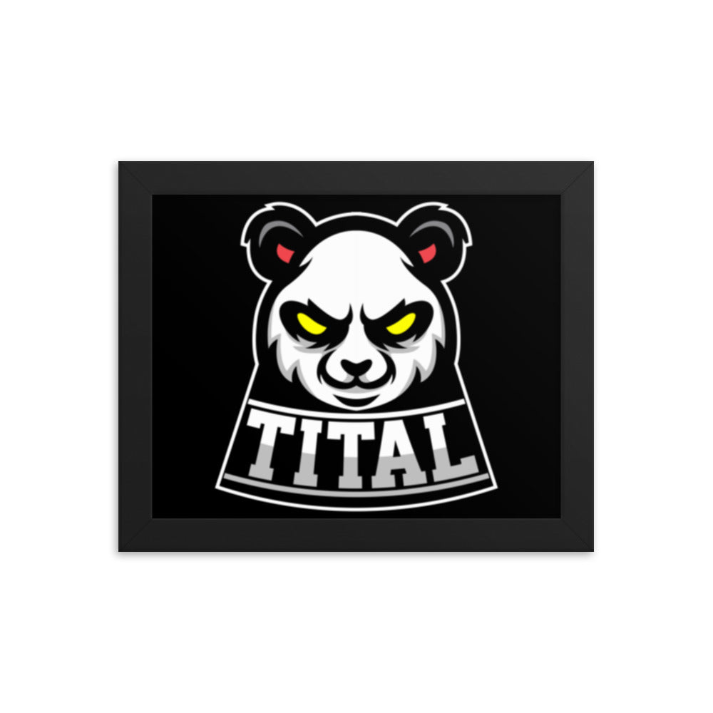 TITAL - Stare Down Framed Poster