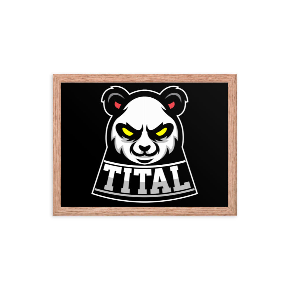 TITAL - Stare Down Framed Poster