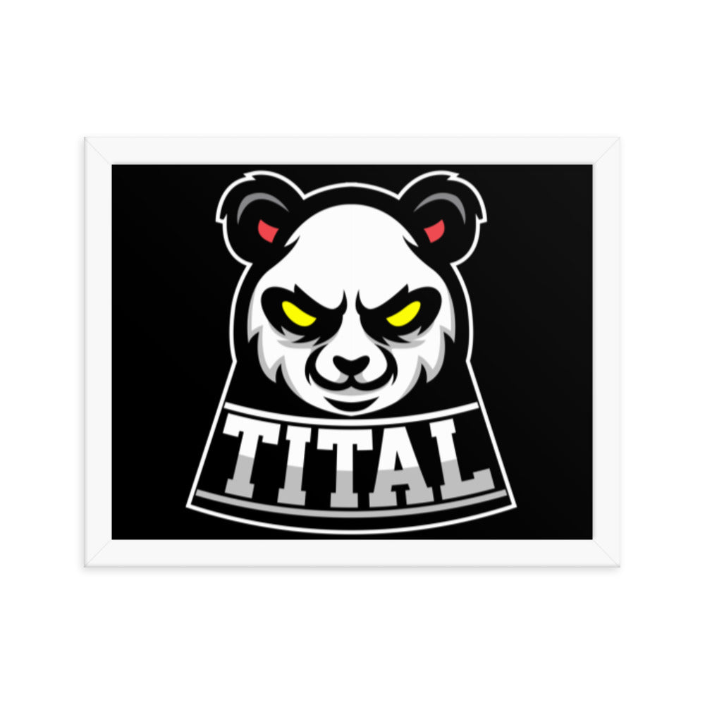 TITAL - Stare Down Framed Poster