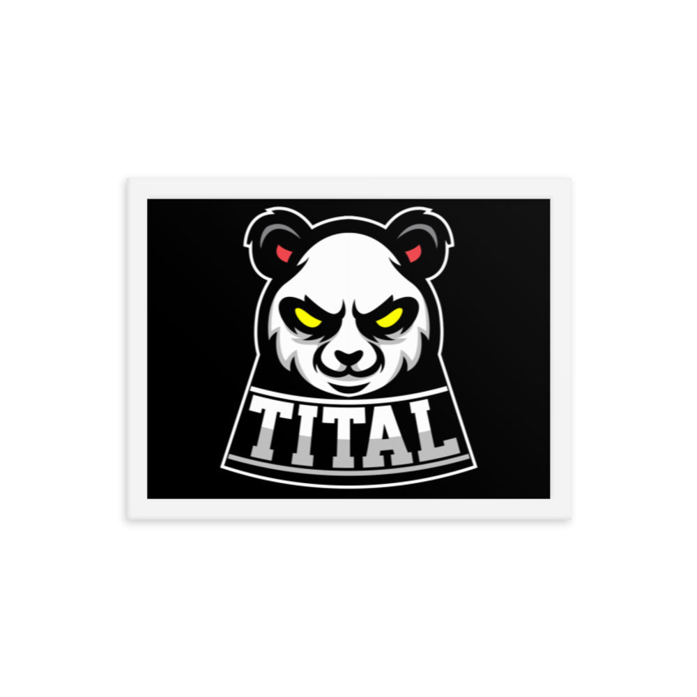 TITAL - Stare Down Framed Poster