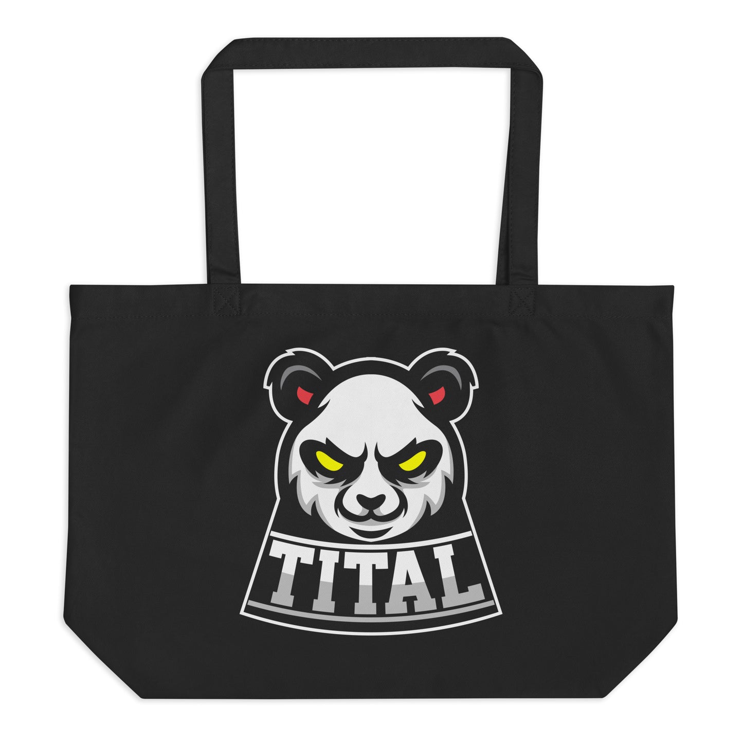 TITAL - Stare Down Large Organic Tote Bag