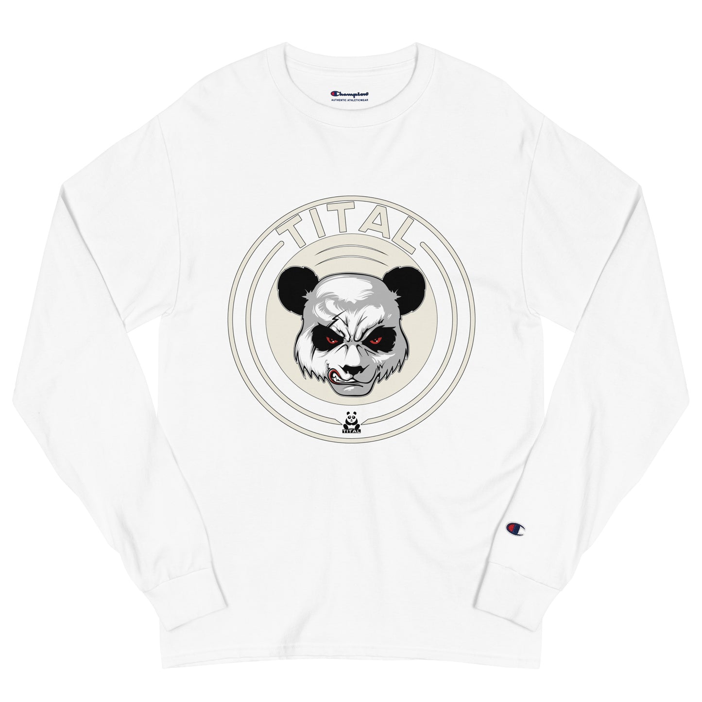 TITAL - Panda's Smirking Revenge Men's Champion Long Sleeve Shirt