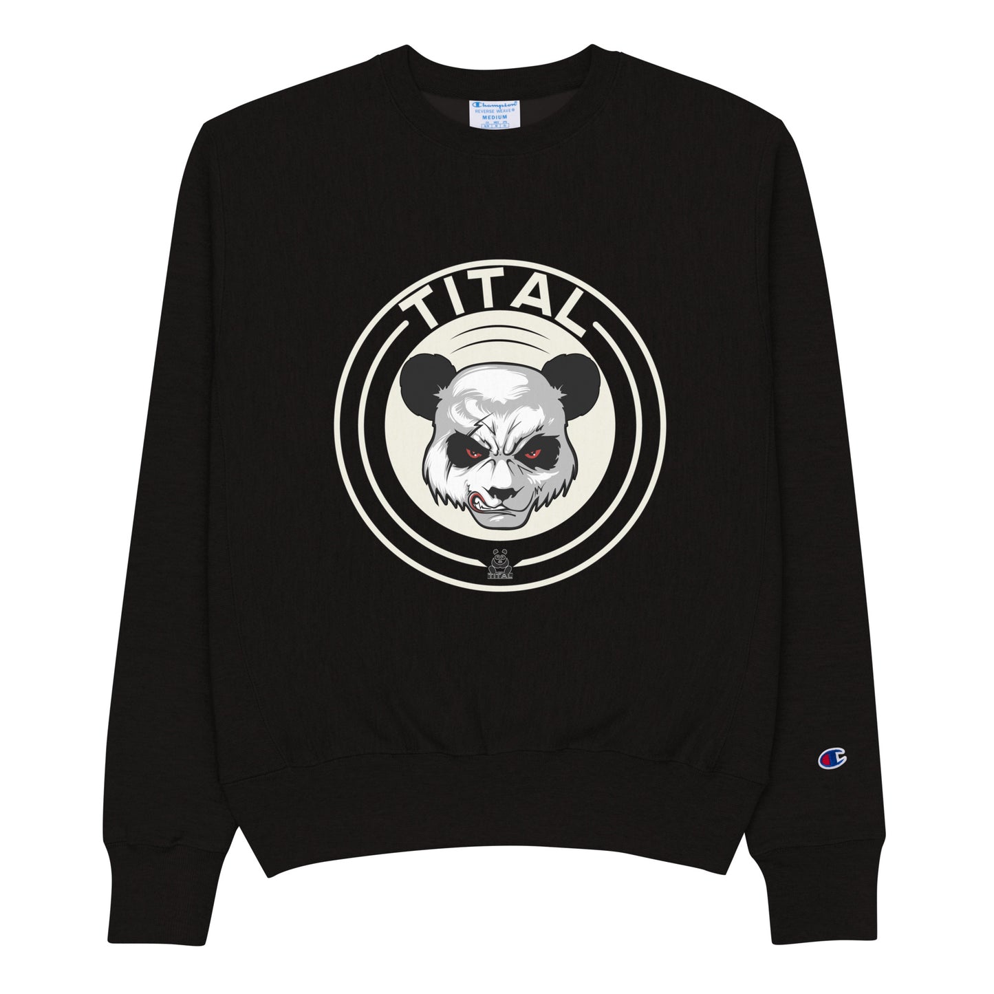 TITAL - Panda's Smirking Revenge Champion Sweatshirt