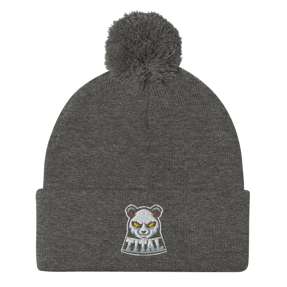 TITAL - Stare Down Pom-Pom Beanie