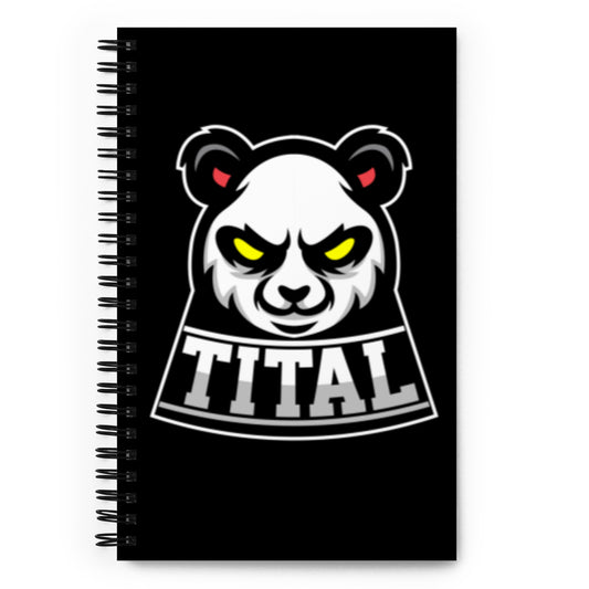 TITAL - Stare Down Spiral Notebook